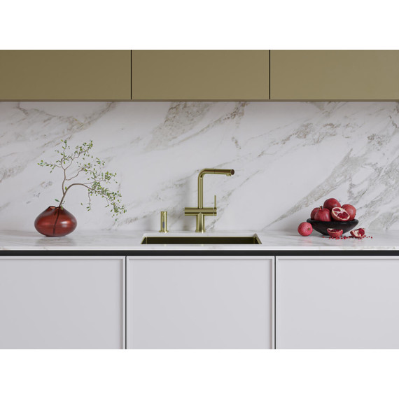 Смеситель для кухни Omoikiri Karatsu-S lg 4994612, светлое золото фото 5