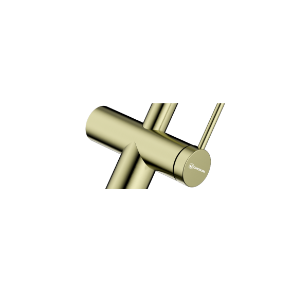 Смеситель для кухни Omoikiri Karatsu-S lg 4994612, светлое золото фото 3