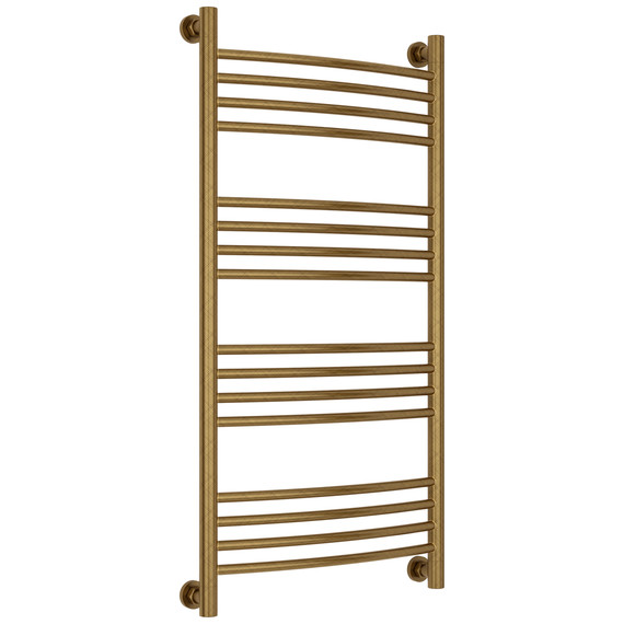 Полотенцесушитель водяной Сунержа Богема+ П16 500x1060 мм (выгнутая перемычка) 05-0221-1050, состаренная бронза фото 