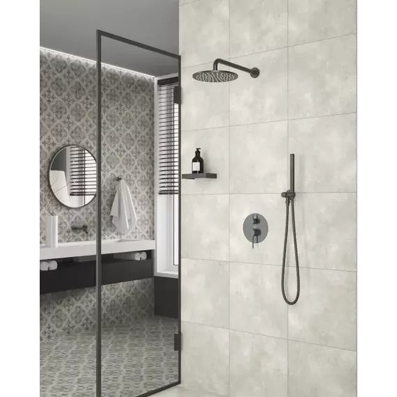 Душевая система для душа Timo Saona SX-2369/18SM (со скрытой частью) чёрное золото фото 2