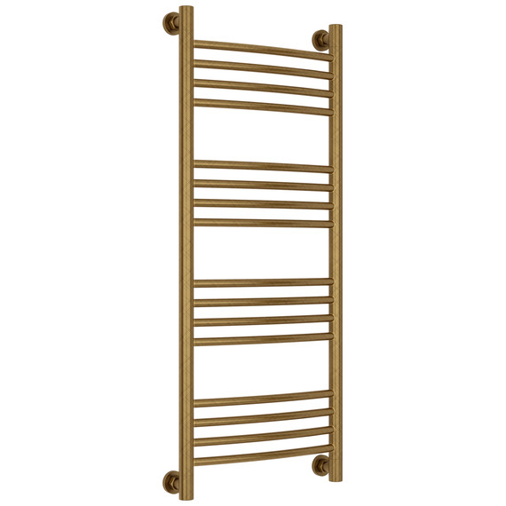 Полотенцесушитель водяной Сунержа Богема+ П16 400x1060 мм (выгнутая перемычка) 05-0221-1040, состаренная бронза фото 