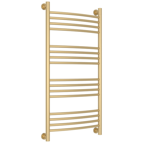 Полотенцесушитель водяной Сунержа Богема+ П16 500x1060 мм (выгнутая перемычка) 022-0221-1050, шампань матовый фото 