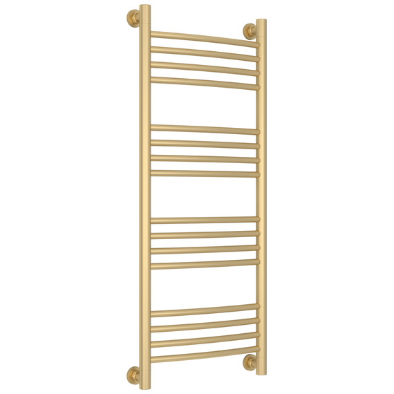 Полотенцесушитель водяной Сунержа Богема+ П16 400x1060 мм (выгнутая перемычка) 022-0221-1040, шампань матовый фото 