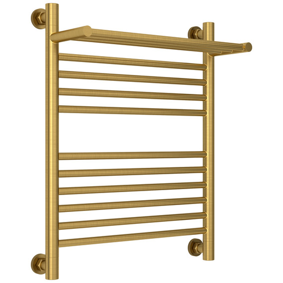 Полотенцесушитель водяной Сунержа Богема+ с полкой П11 500x660 мм 051-0223-6050, состаренная латунь фото 