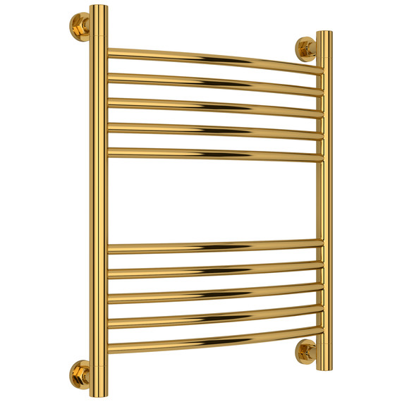 Полотенцесушитель водяной Сунержа Богема+ П10 500x660 мм (выгнутая перемычка) 03-0221-6050, золото фото 