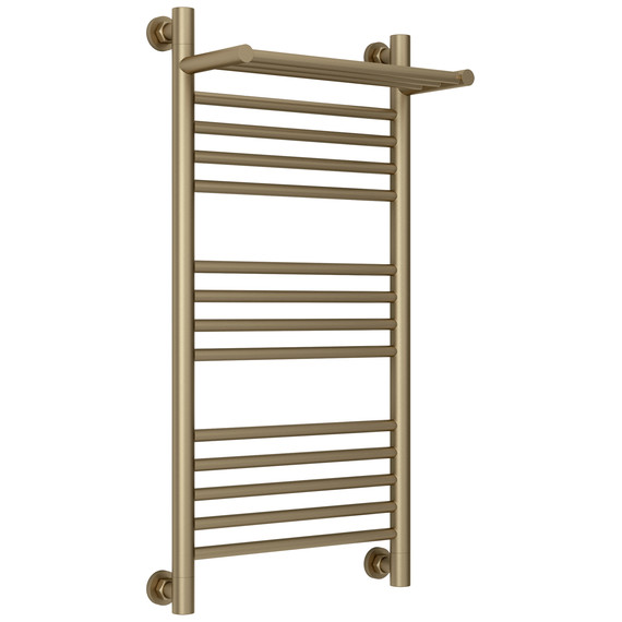 Полотенцесушитель водяной Сунержа Богема+ с полкой П14 400x860 мм 32-0223-8040, золотой шёлк фото 