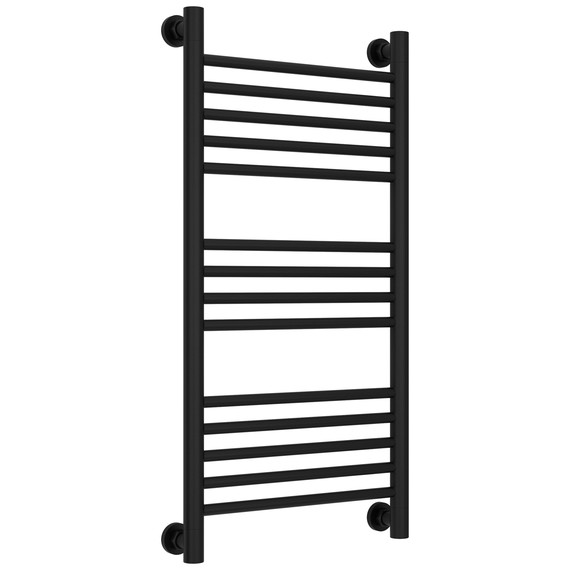 Полотенцесушитель водяной Сунержа Богема+ П14 400x860 мм (прямая перемычка) 31-0220-8040, чёрный матовый фото 