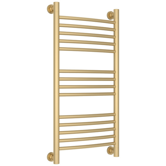 Полотенцесушитель водяной Сунержа Богема+ П14 400x860 мм (выгнутая перемычка) 022-0221-8040, шампань матовый фото 