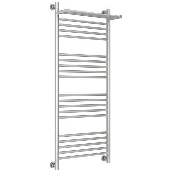 Полотенцесушитель водяной Сунержа Богема+ с полкой П20 500x1260 мм 071-0223-1250, сатин фото 