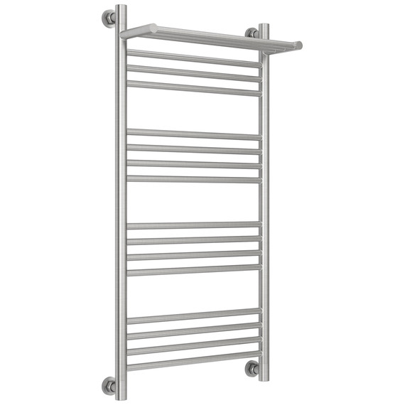 Полотенцесушитель водяной Сунержа Богема+ с полкой П16 500x1060 мм 071-0223-1050, сатин фото 