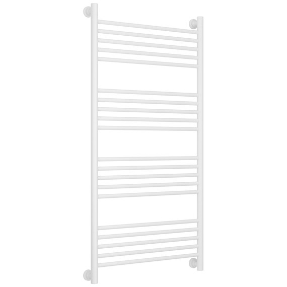 Полотенцесушитель водяной Сунержа Богема+ П20 600x1260 мм (прямая перемычка) 30-0220-1260, белый матовый фото 
