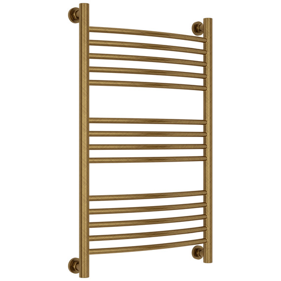 Полотенцесушитель водяной Сунержа Богема+ П14 500x860 мм (выгнутая перемычка) 05-0221-8050, состаренная бронза фото 