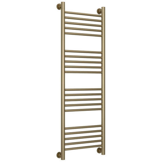 Полотенцесушитель водяной Сунержа Богема+ П20 400x1260 мм (прямая перемычка) 32-0220-1240, золотой шёлк фото 