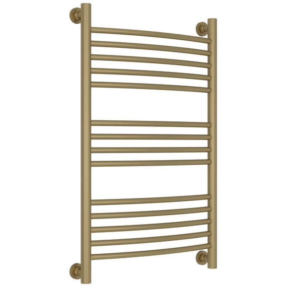 Полотенцесушитель водяной Сунержа Богема+ П14 500x860 мм (выгнутая перемычка) 032-0221-8050, золото матовое фото 