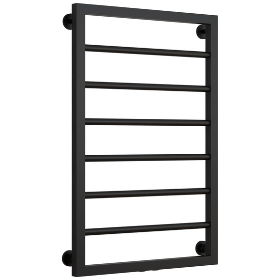 Полотенцесушитель водяной Сунержа Канцлер П6 500x830 мм 31-0254-8050, чёрный матовый фото 