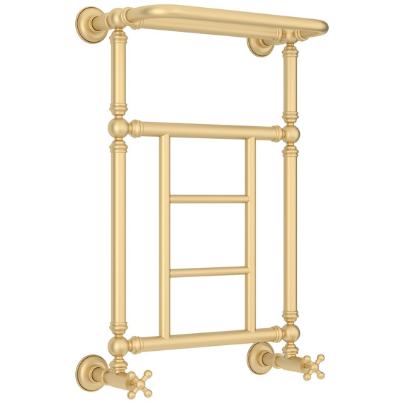 Полотенцесушитель водяной Сунержа Ренессанс П5 400x730 мм 022-0282-6640, шампань матовый фото 