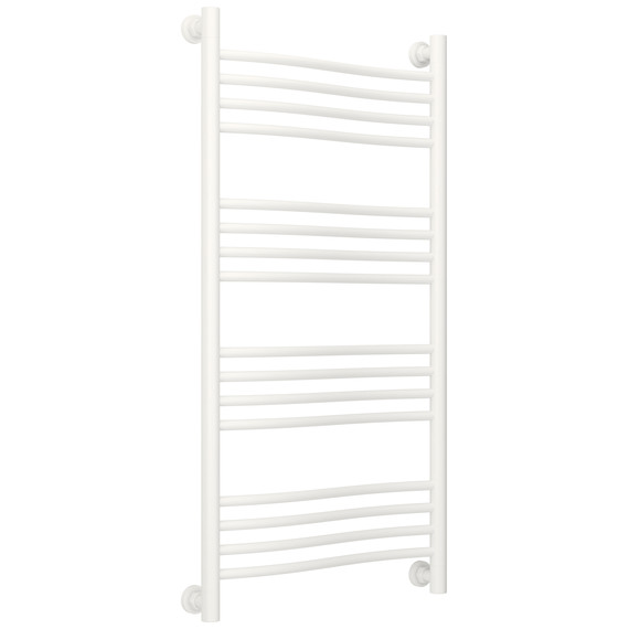 Полотенцесушитель водяной Сунержа Флюид+  П16 500x1060 мм 30-0222-1050, белый матовый фото 