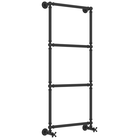 Полотенцесушитель водяной Сунержа Ренессанс П4 500x1330 мм 15-0280-1250, тёмный титан муар фото 