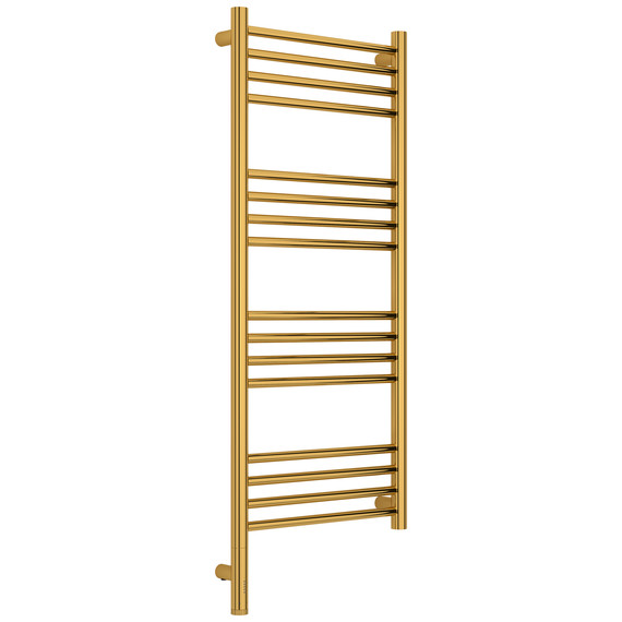 Полотенцесушитель электрический Сунержа Богема 3.1 П16 400x1120 мм (прямая перемычка) 03-6004-1040 L, золото фото 