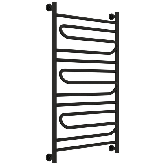 Полотенцесушитель водяной Сунержа Элегия+ П13 600x1060 мм 31-0205-1060, чёрный матовый фото 