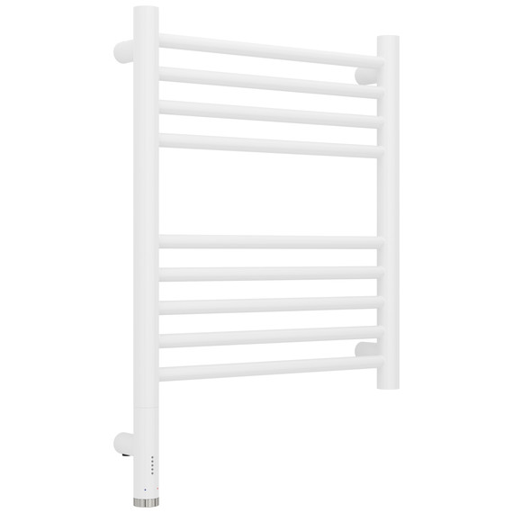 Полотенцесушитель электрический Сунержа Богема 3.1 П9 400x620 мм (прямая перемычка) 30-6004-5040 L, белый матовый фото 