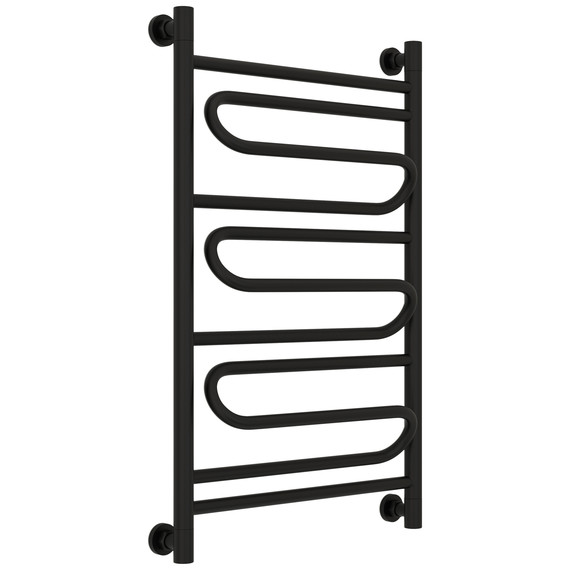 Полотенцесушитель водяной Сунержа Элегия+ П11 500x860 мм 31-0205-8050, чёрный матовый фото 