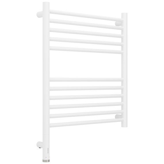 Полотенцесушитель электрический Сунержа Богема 3.1 П11 500x720 мм (прямая перемычка) 30-6004-6050 L, белый матовый фото 