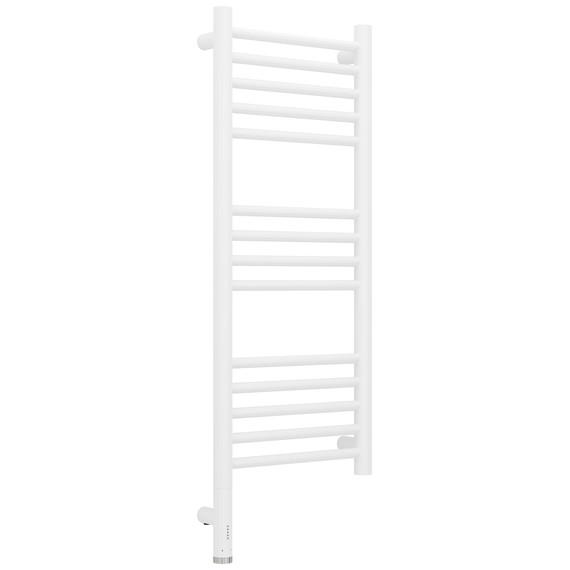 Полотенцесушитель электрический Сунержа Богема 3.1 П14 300x920 мм (прямая перемычка) 30-6004-8030 L, белый матовый фото 