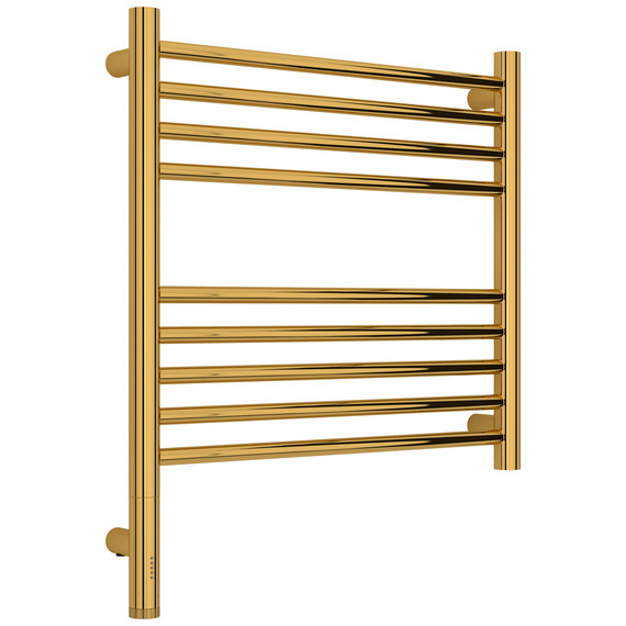 Полотенцесушитель электрический Сунержа Богема 3.1 П9 500x620 мм (прямая перемычка) 03-6004-5050 L, золото фото 