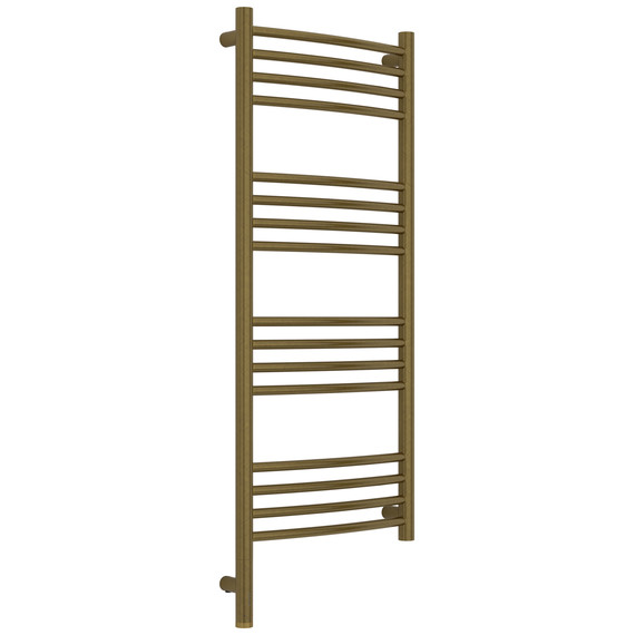 Полотенцесушитель электрический Сунержа Богема 3.1 П16 400x1120 мм (выгнутая перемычка) 05-6002-1040 L, состаренная бронза фото 