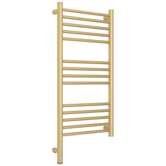 Полотенцесушитель электрический Сунержа Богема 3.1 П14 400x920 мм (прямая перемычка) 022-6004-8040 L, шампань матовый фото 