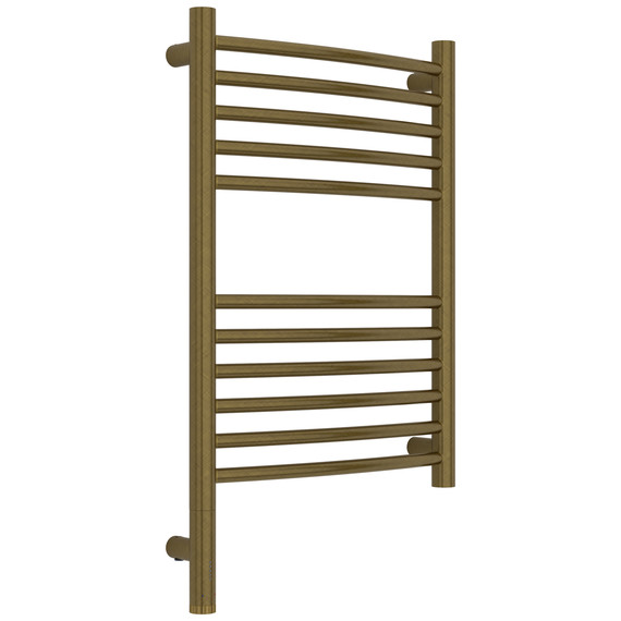 Полотенцесушитель электрический Сунержа Богема 3.1 П11 400x720 мм (выгнутая перемычка) 05-6002-6040 L, состаренная бронза фото 