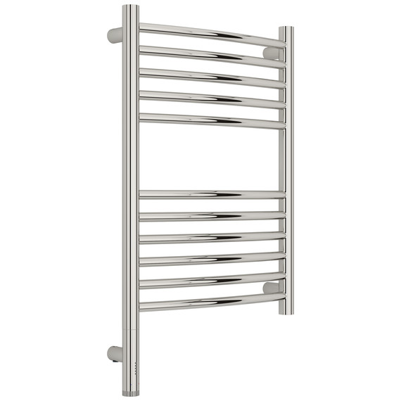 Полотенцесушитель электрический Сунержа Богема 3.1 П11 400x720 мм (выгнутая перемычка) 00-6002-6040 L, хром фото 