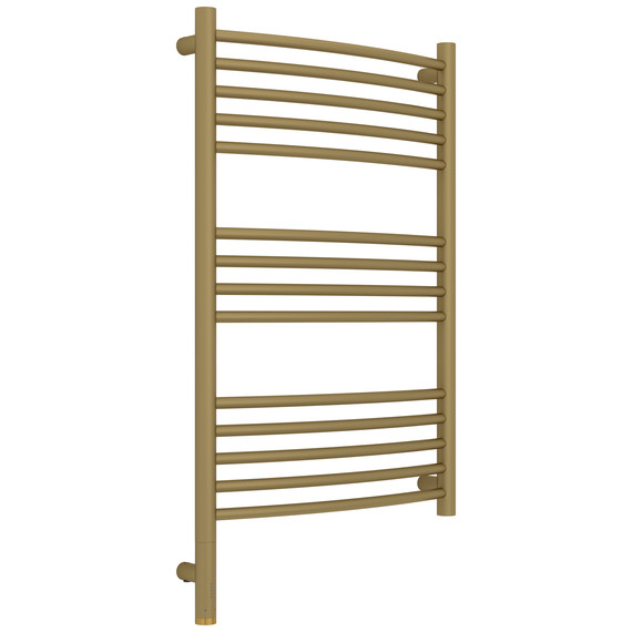 Полотенцесушитель электрический Сунержа Богема 3.1 П14 500x920 мм (выгнутая перемычка) 032-6002-8050 L, золото матовое фото 