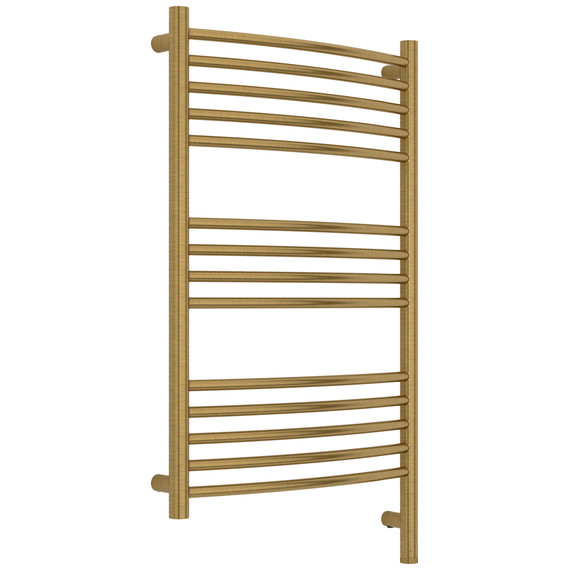 Полотенцесушитель электрический Сунержа Богема 3.1 П14 500x920 мм (выгнутая перемычка) 051-6003-8050 R, состаренная латунь фото 