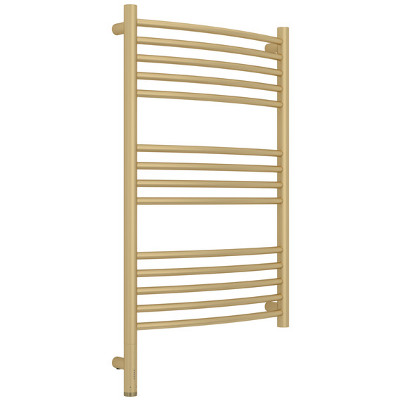 Полотенцесушитель электрический Сунержа Богема 3.1 П14 500x920 мм (выгнутая перемычка) 022-6002-8050 L, шампань матовый фото 