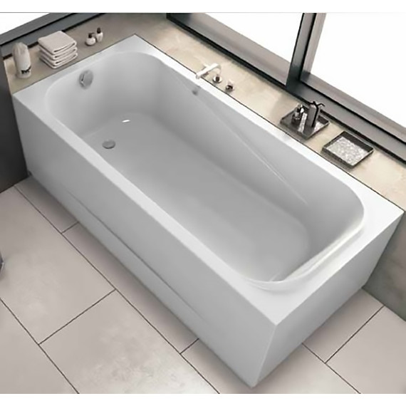 Ванна акриловая Kolpa-San String 160x70 см (в комплекте: каркас и слив-перелив), Размер - мм: 1600х700 фото 5