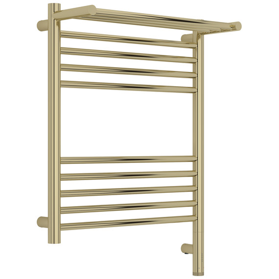 Полотенцесушитель электрический Сунержа Богема 3.1 с полкой П10 500x720 мм 020-6007-6050 R, шампань фото 