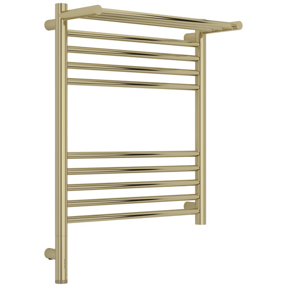 Полотенцесушитель электрический Сунержа Богема 3.1 с полкой П10 500x720 мм 020-6006-6050 L, шампань фото 