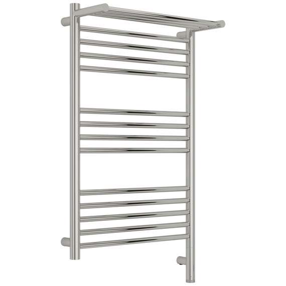 Полотенцесушитель электрический Сунержа Богема 3.1 с полкой П14 500x920 мм 00-6007-8050 R, хром фото 