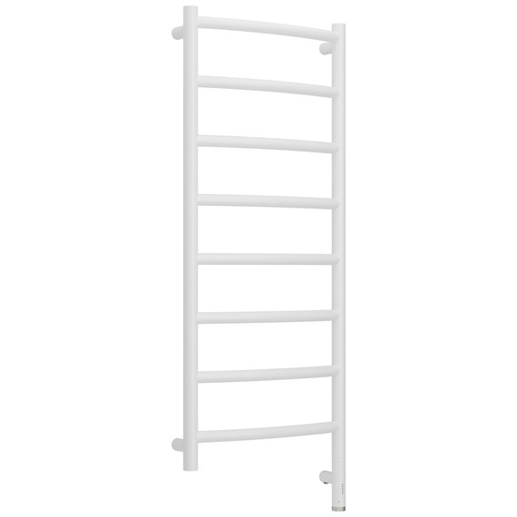 Полотенцесушитель электрический Сунержа Галант 3.1 П8 400x1120 мм 30-6001-1040 R, белый матовый фото 