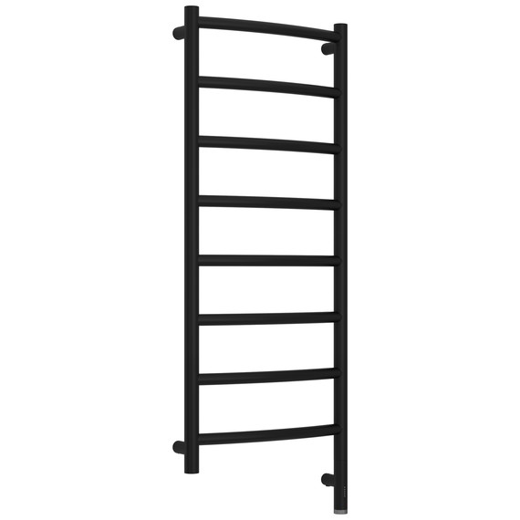 Полотенцесушитель электрический Сунержа Галант 3.1 П8 400x1120 мм 31-6001-1040 R, чёрный матовый фото 