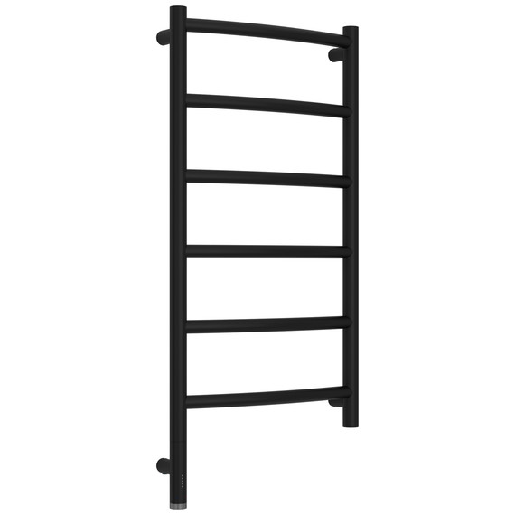 Полотенцесушитель электрический Сунержа Галант 3.1 П6 400x920 мм 31-6000-8040 L, чёрный матовый фото 