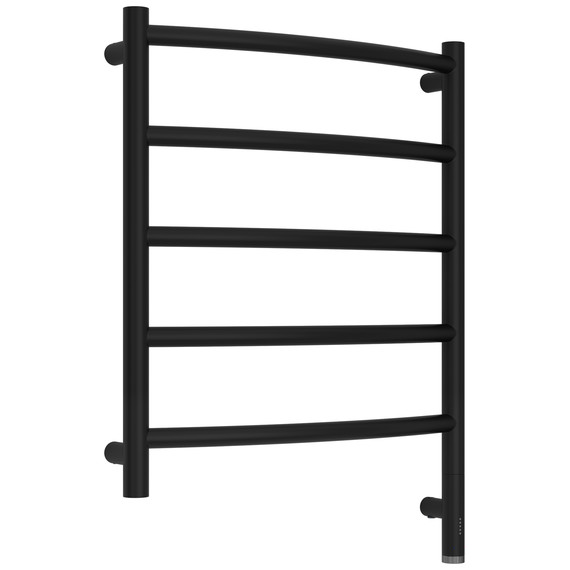 Полотенцесушитель электрический Сунержа Галант 3.1 П5 500x720 мм 31-6001-6050 R, чёрный матовый фото 