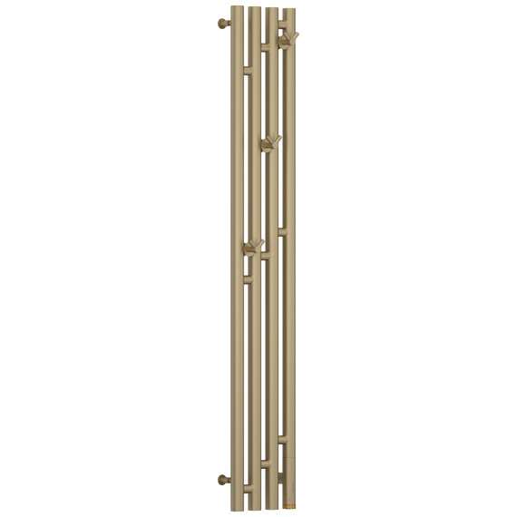 Полотенцесушитель электрический Сунержа Кантата 3.0 П4 150x1200 мм 032-5847-1216 R, золото матовое фото 