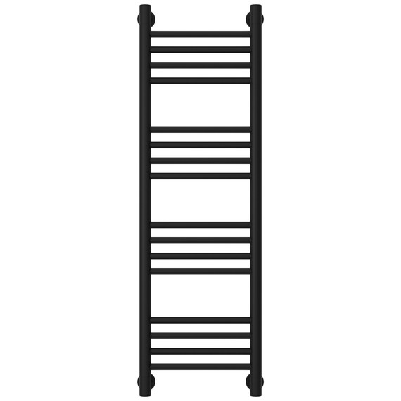 Полотенцесушитель водяной Сунержа Богема+ П16 300x1060 мм (прямая перемычка) 31-0220-1030, чёрный матовый фото 2