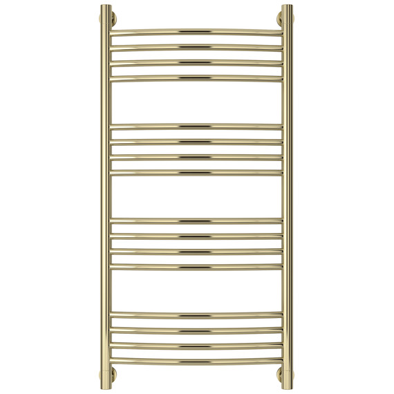 Полотенцесушитель водяной Сунержа Богема+ П16 500x1060 мм (выгнутая перемычка) 020-0221-1050, шампань фото 2