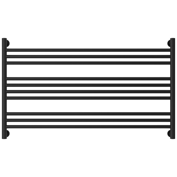 Полотенцесушитель водяной Сунержа Богема L П10 1100x660 мм 31-0202-6011, чёрный матовый фото 2