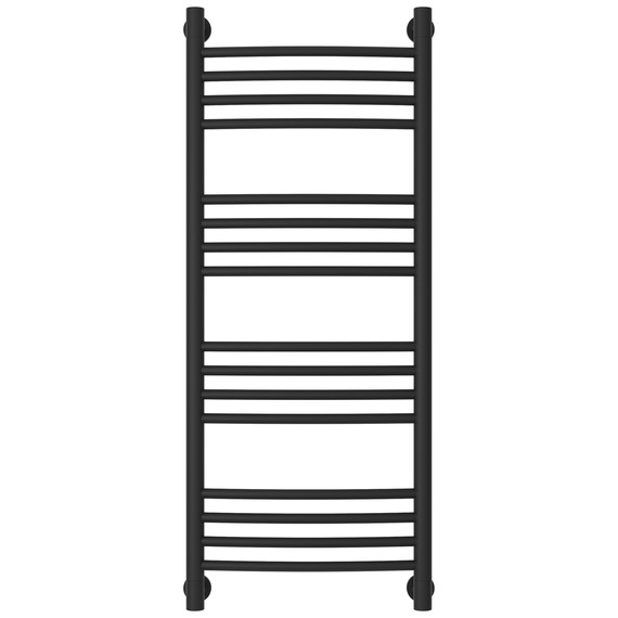 Полотенцесушитель водяной Сунержа Богема+ П16 400x1060 мм (выгнутая перемычка) 15-0221-1040, тёмный титан муар фото 2