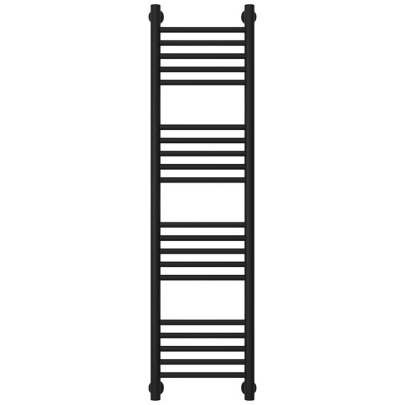 Полотенцесушитель водяной Сунержа Богема+ П20 300x1260 мм (прямая перемычка) 31-0220-1230, чёрный матовый фото 2
